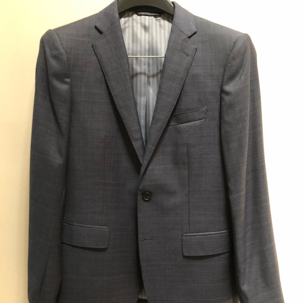 Banana Republic Monogram Suit Jacket Size 38s